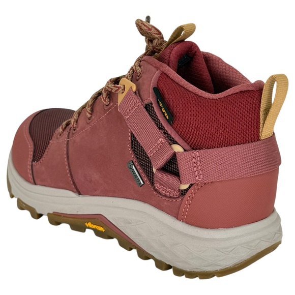 Teva Grandview GTX Wine Leather Womens Sneakers Size 7.5M - Picture 7 of 14